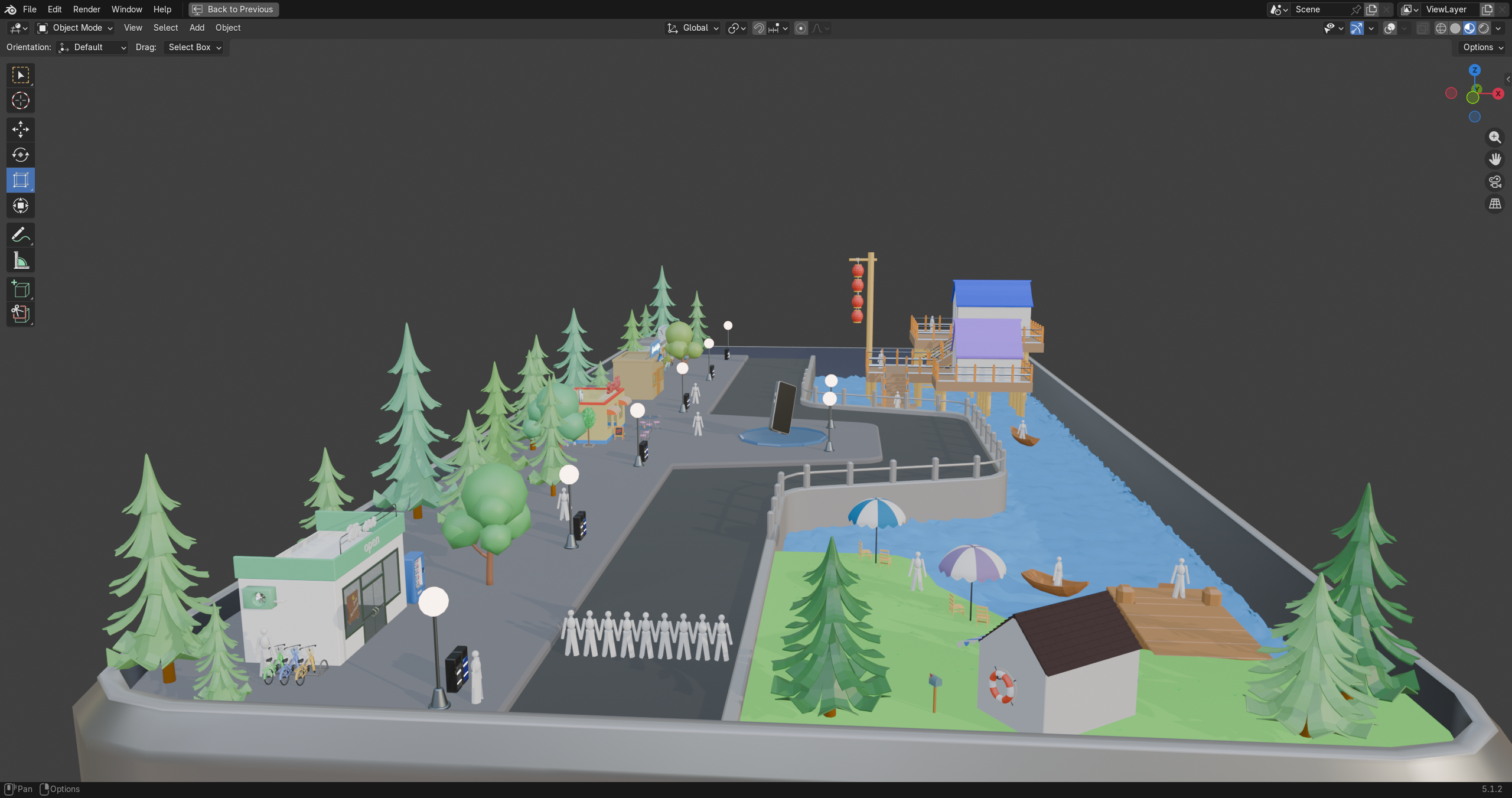 Pocket Town Design