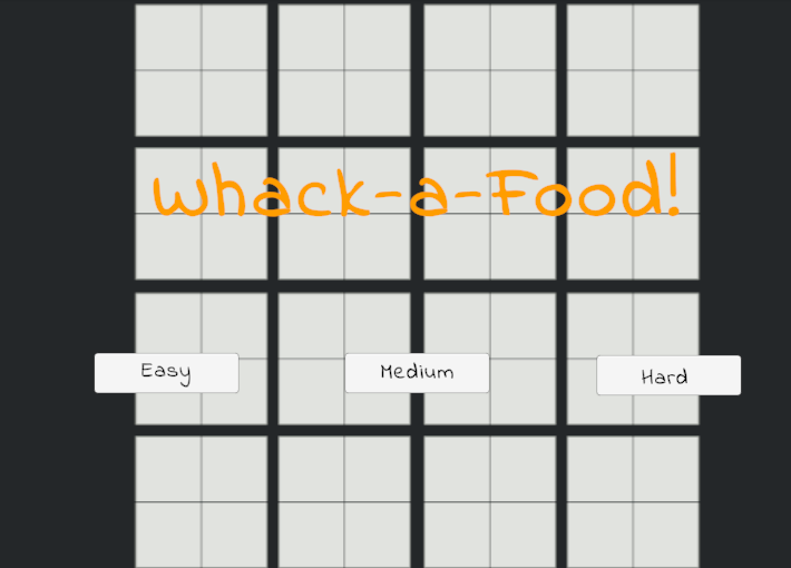 Whack a Food